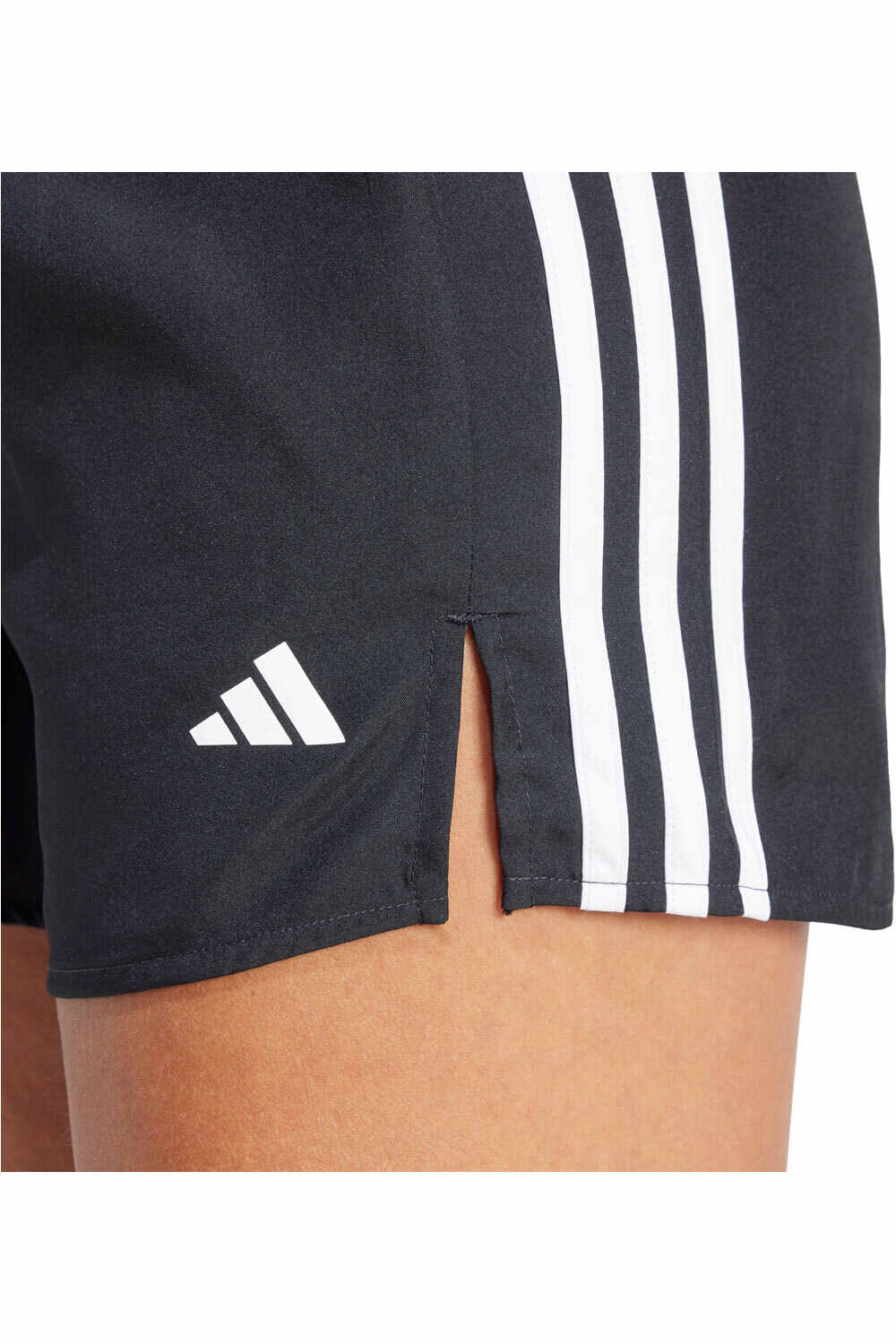 adidas pantalones y mallas cortas fitness mujer 3S SHORT HIGH R vista detalle