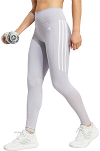 adidas pantalones y mallas largas fitness mujer MAT MIX LEGGING vista frontal