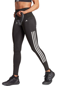 adidas pantalones y mallas largas fitness mujer OPT 3S 1/1 L vista frontal