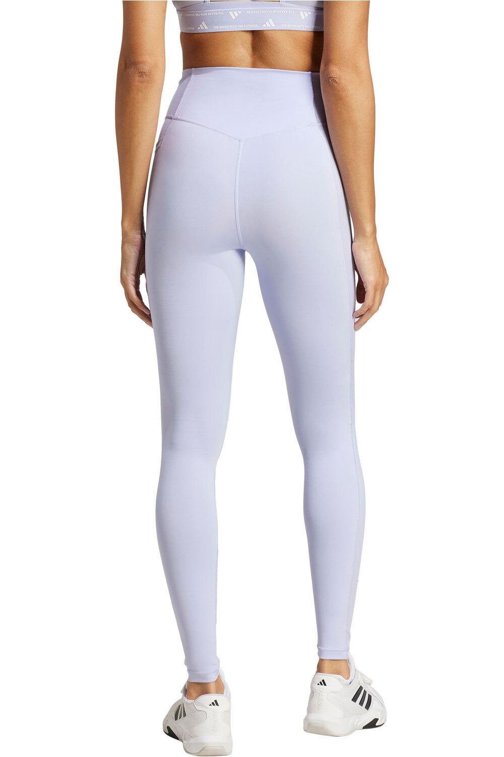 adidas pantalones y mallas largas fitness mujer OPT ESS ST 1/1 vista trasera