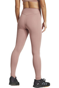 adidas pantalones y mallas largas fitness mujer OPT ST HR 1/1 L vista trasera