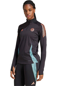 adidas sudadera entrenamiento fútbol B.MUNICH 25 TR TOPW vista frontal