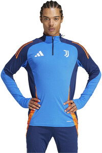 adidas sudadera entrenamiento fútbol JUVENTUS 25 TR TOP vista frontal