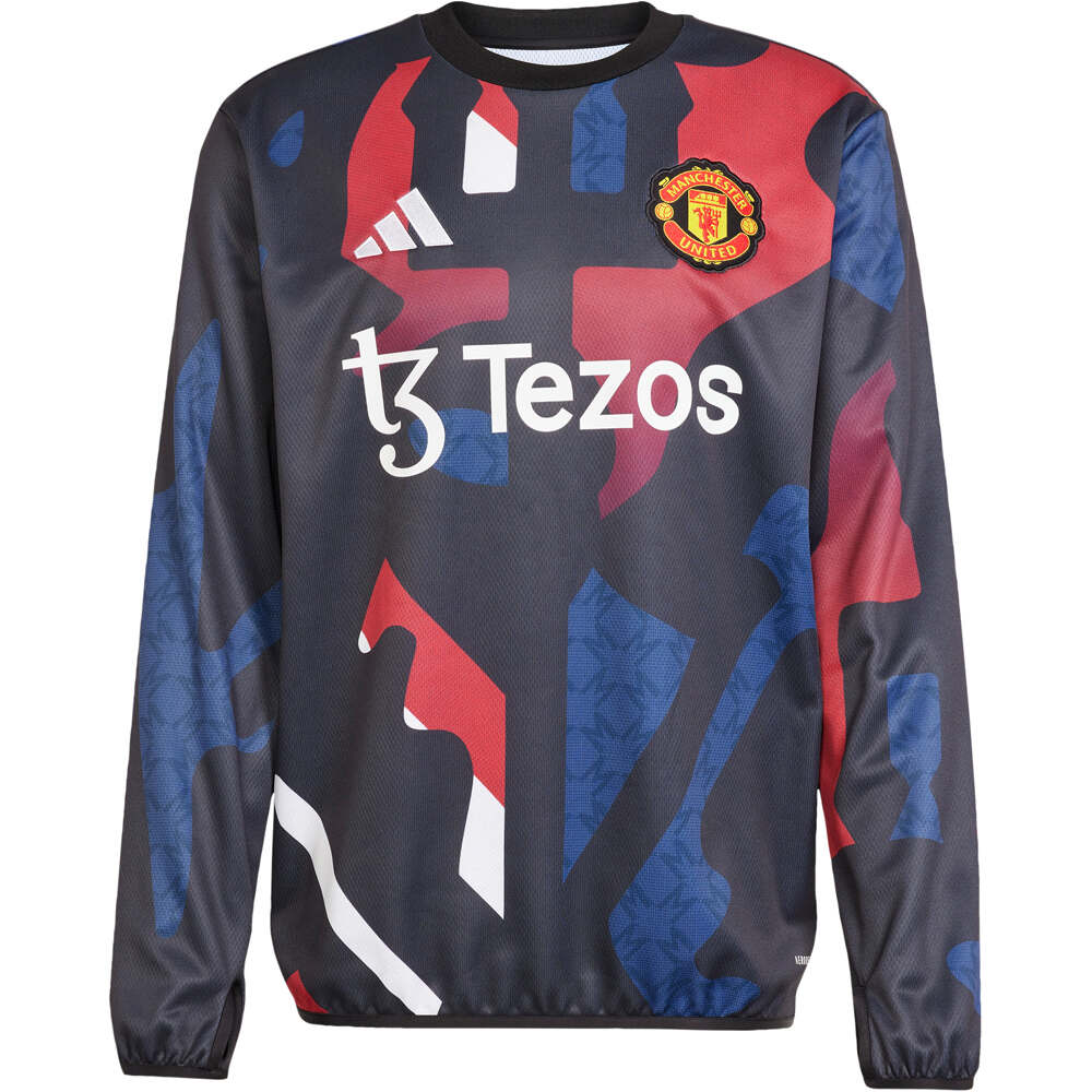 adidas sudadera entrenamiento fútbol M.UNITED 25 PRE WRMTOP 05