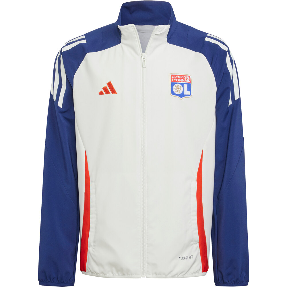 adidas sudadera entrenamiento fútbol niño O.LYON 25 PRE JKT Y 04