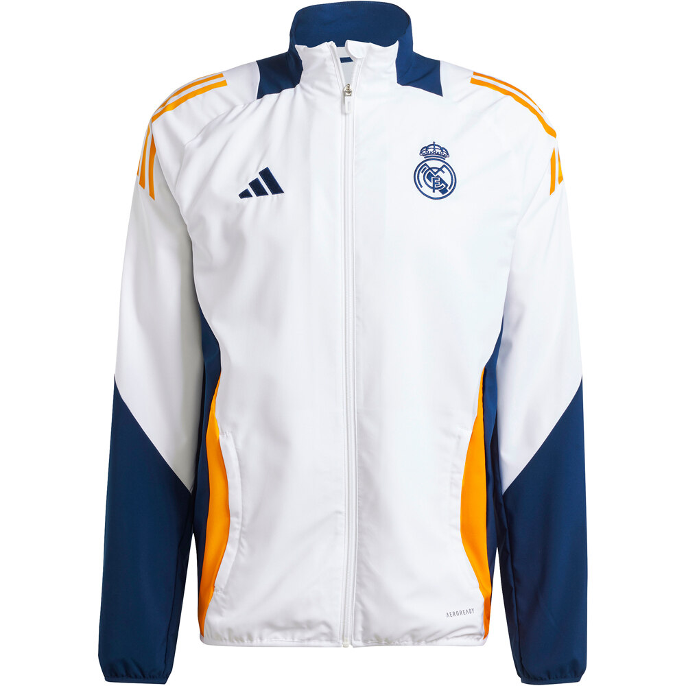 adidas sudadera entrenamiento fútbol R.MADRID 25 PRE JKT 05