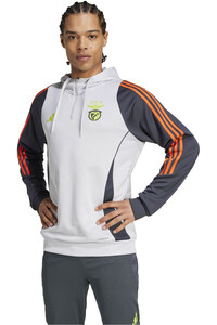 adidas sudadera entrenamiento fútbol SLB TRHOOD vista frontal