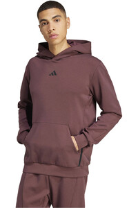 adidas sudadera hombre D4T HOODIE vista frontal