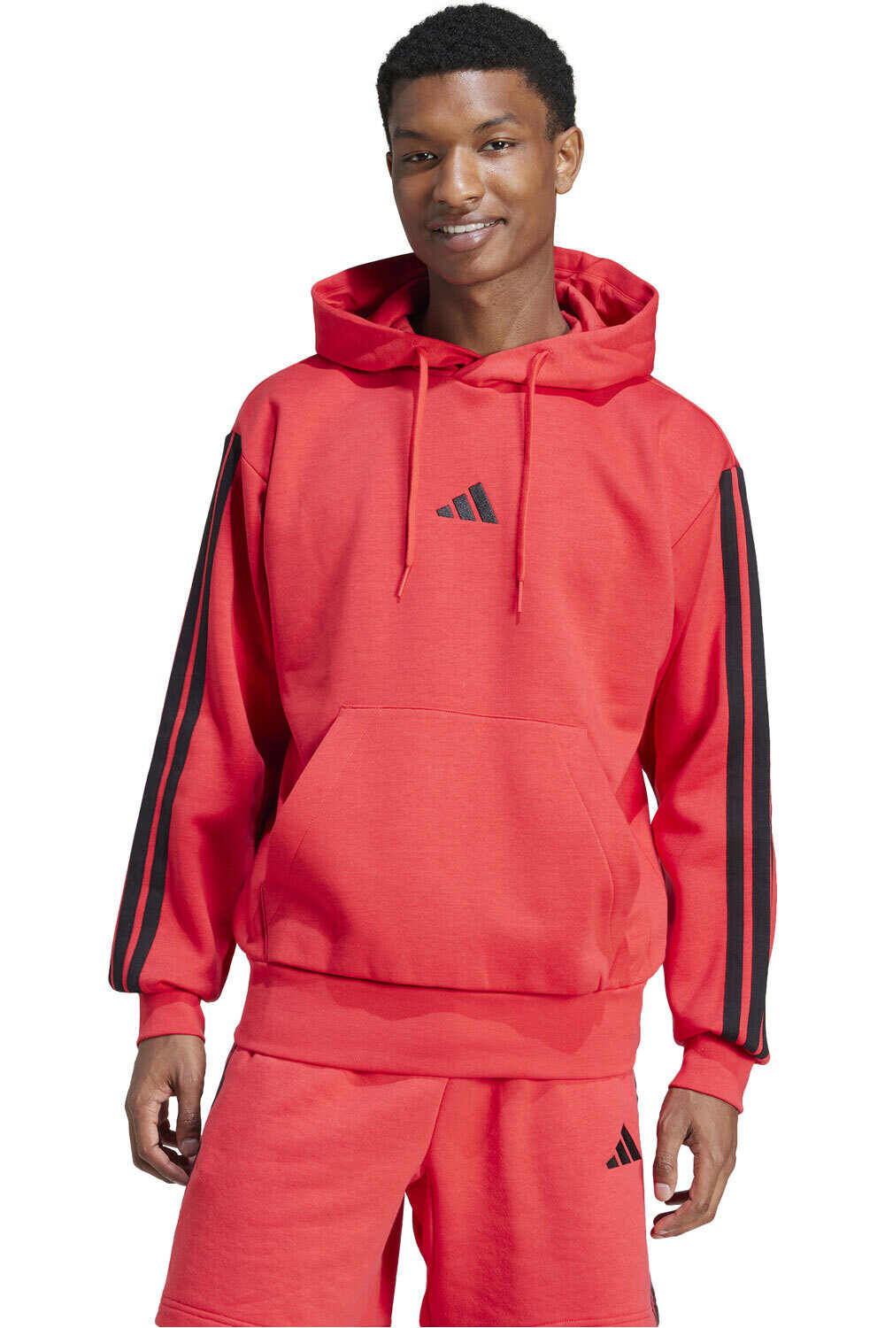 adidas sudadera hombre M 3S FL HD vista frontal