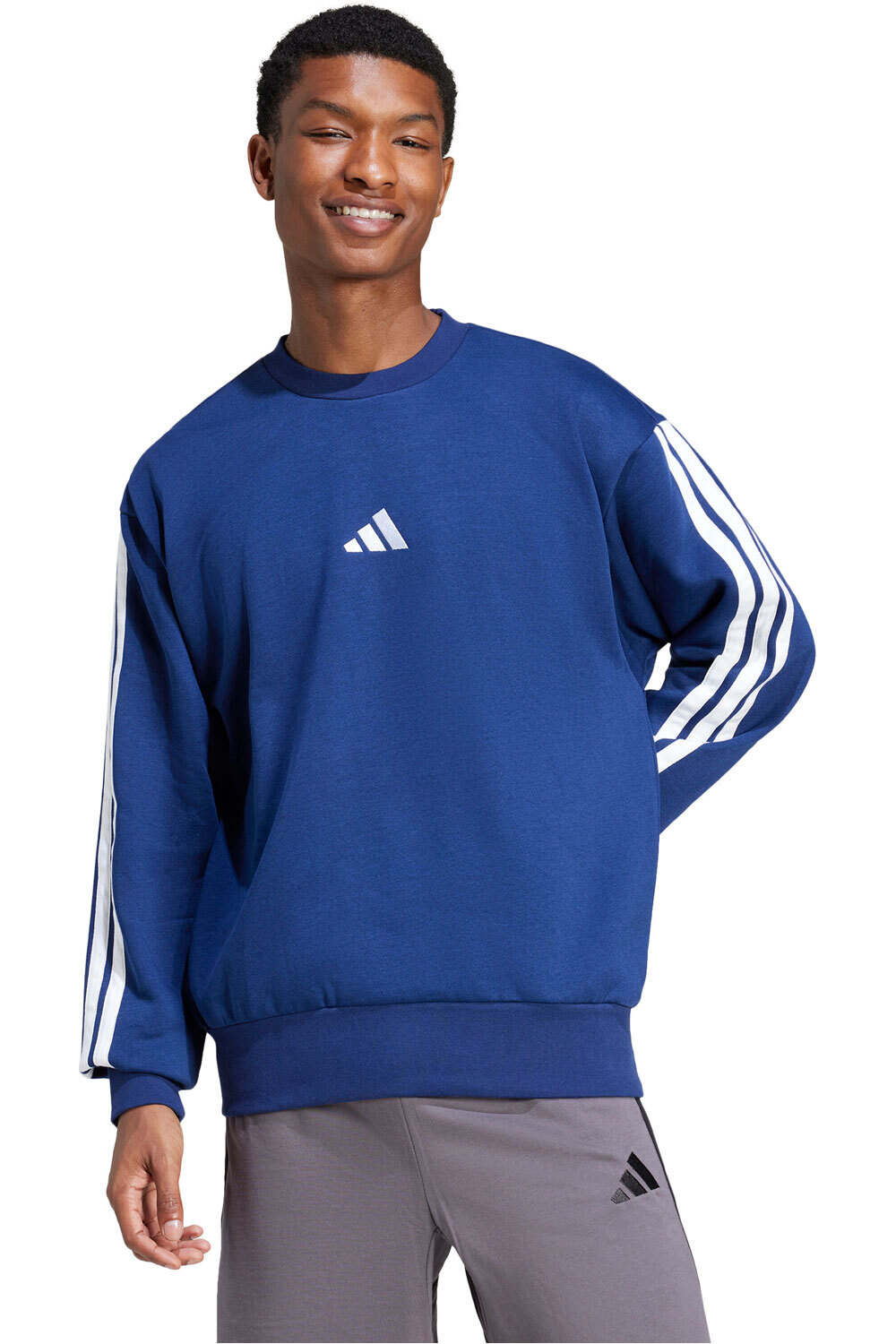 adidas sudadera hombre M 3S FL SWT vista frontal