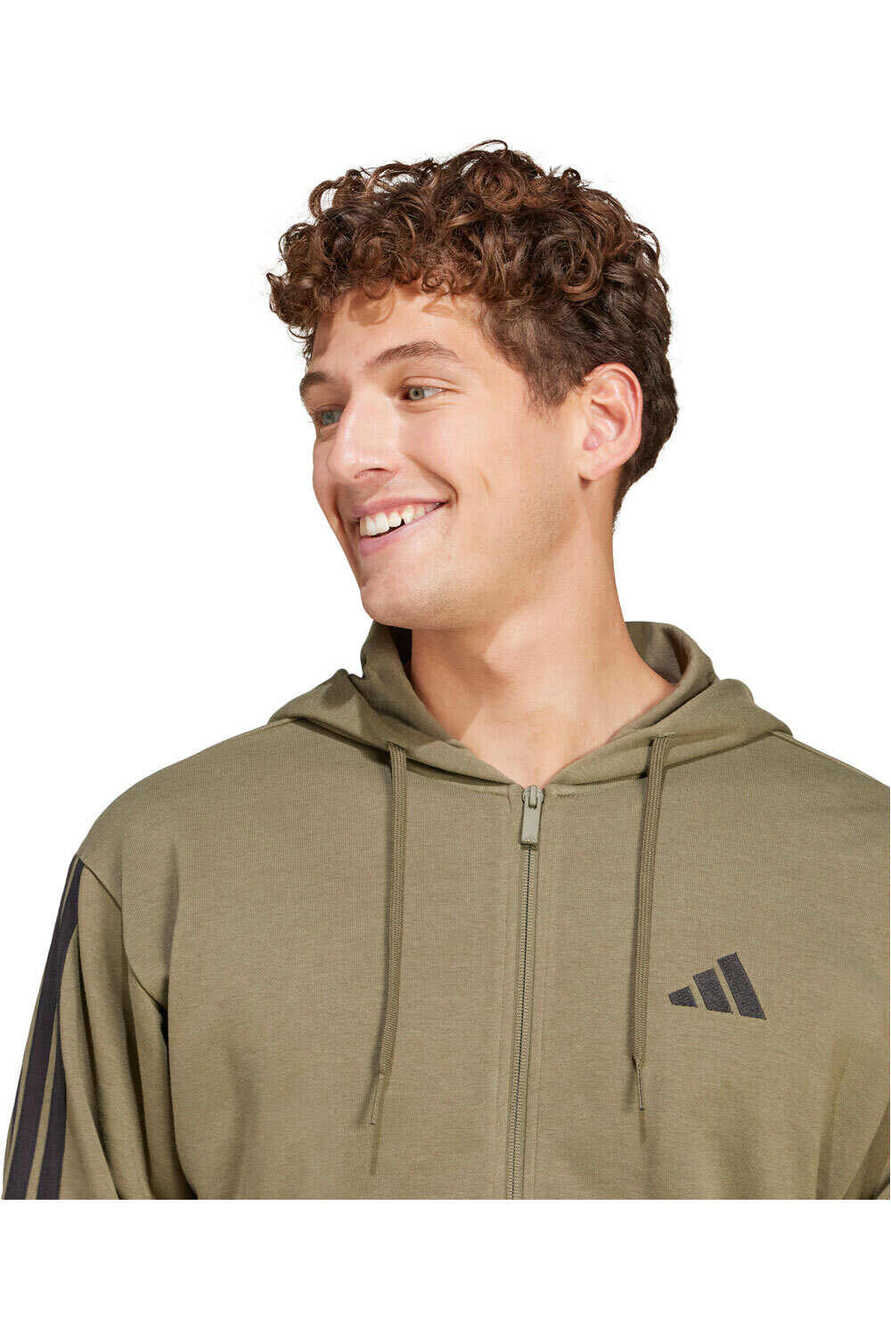 adidas sudadera hombre M 3S FT FZ HD 03