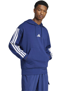 adidas sudadera hombre M 3S FT HD vista detalle