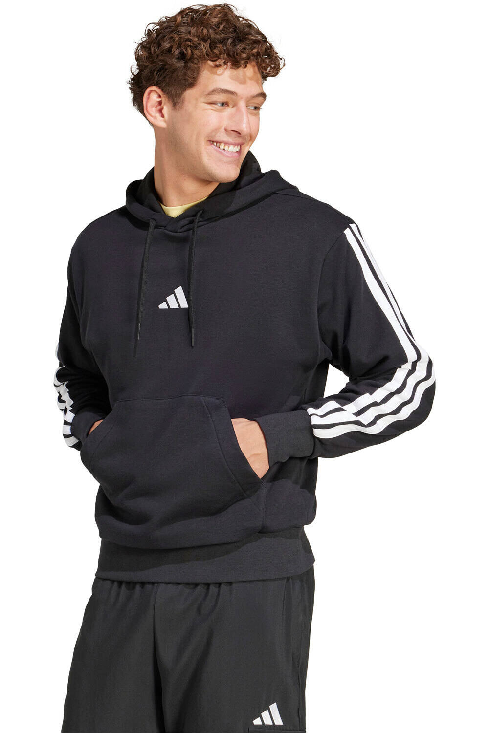 adidas sudadera hombre M 3S FT HD vista frontal