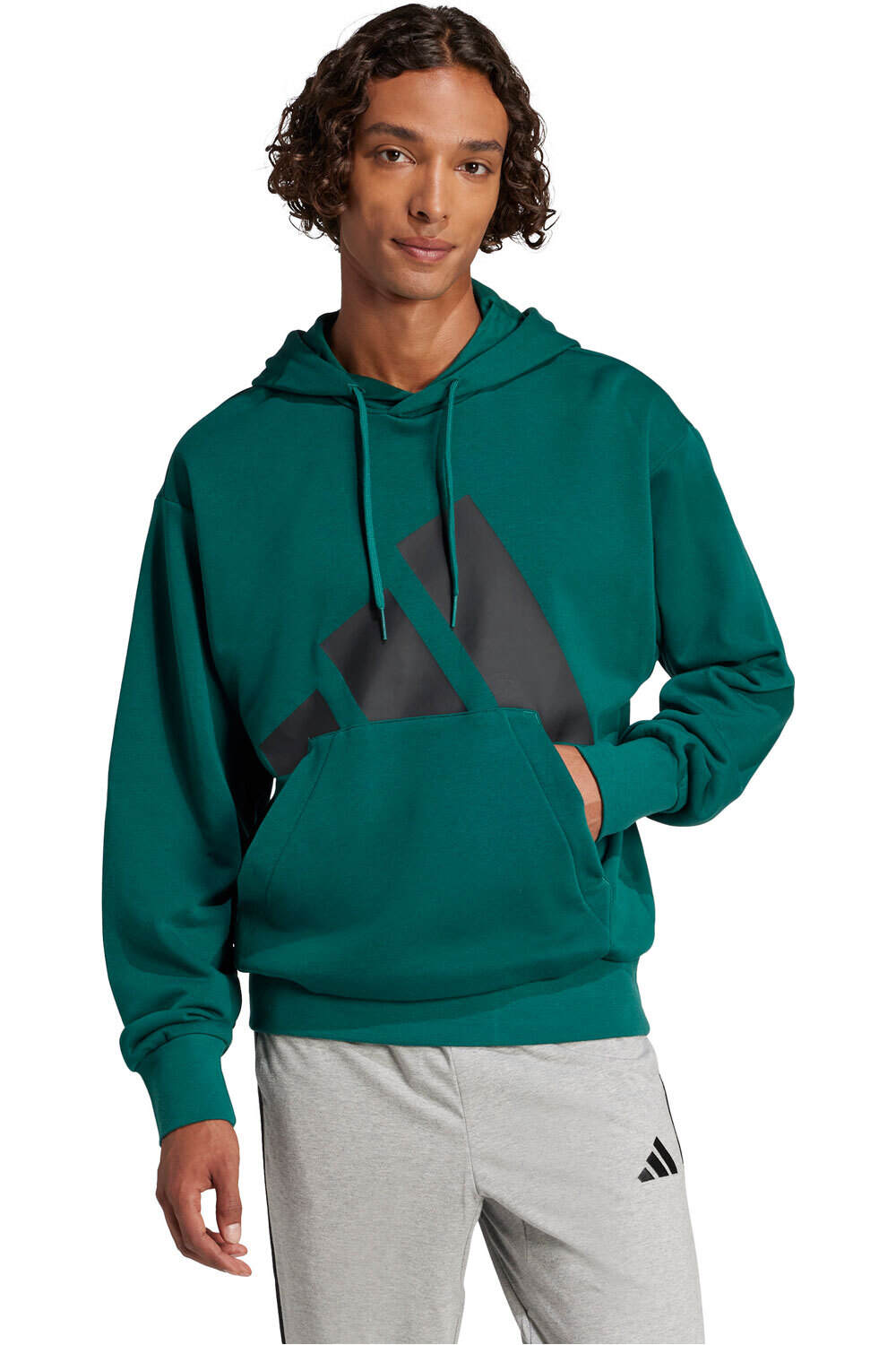 adidas sudadera hombre M BL FT HD vista frontal