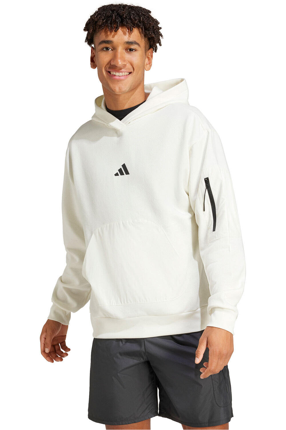 adidas sudadera hombre M CE HD GD vista frontal