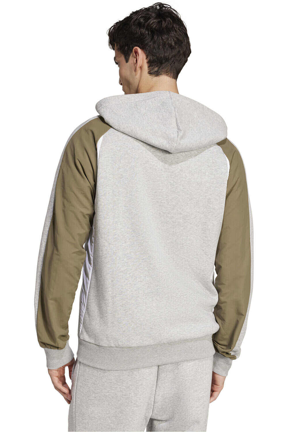 adidas sudadera hombre M ESS CB FZ HD vista trasera