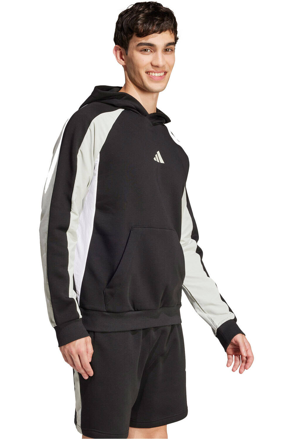 adidas sudadera hombre M ESS CB HD vista detalle