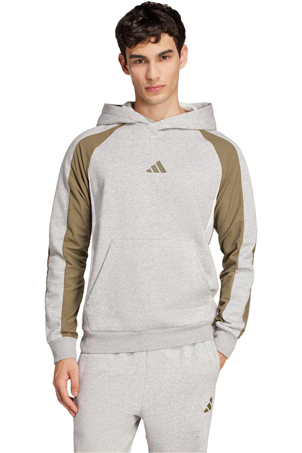 adidas sudadera hombre M ESS CB HD vista frontal