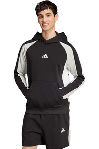 adidas sudadera hombre M ESS CB HD vista frontal