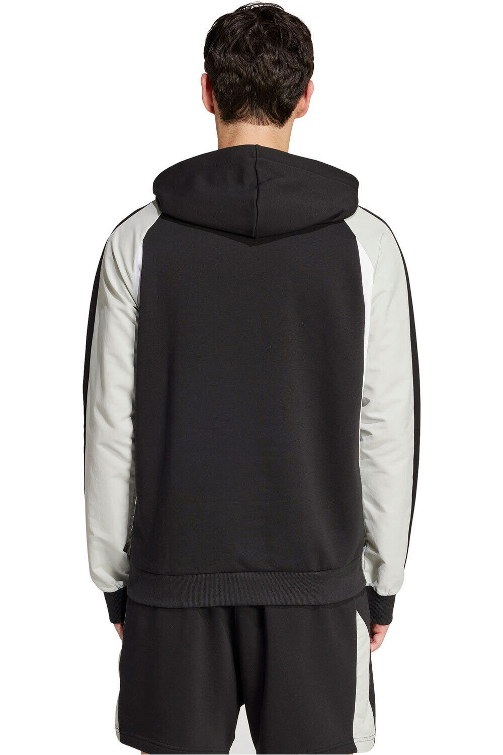 adidas sudadera hombre M ESS CB HD vista trasera