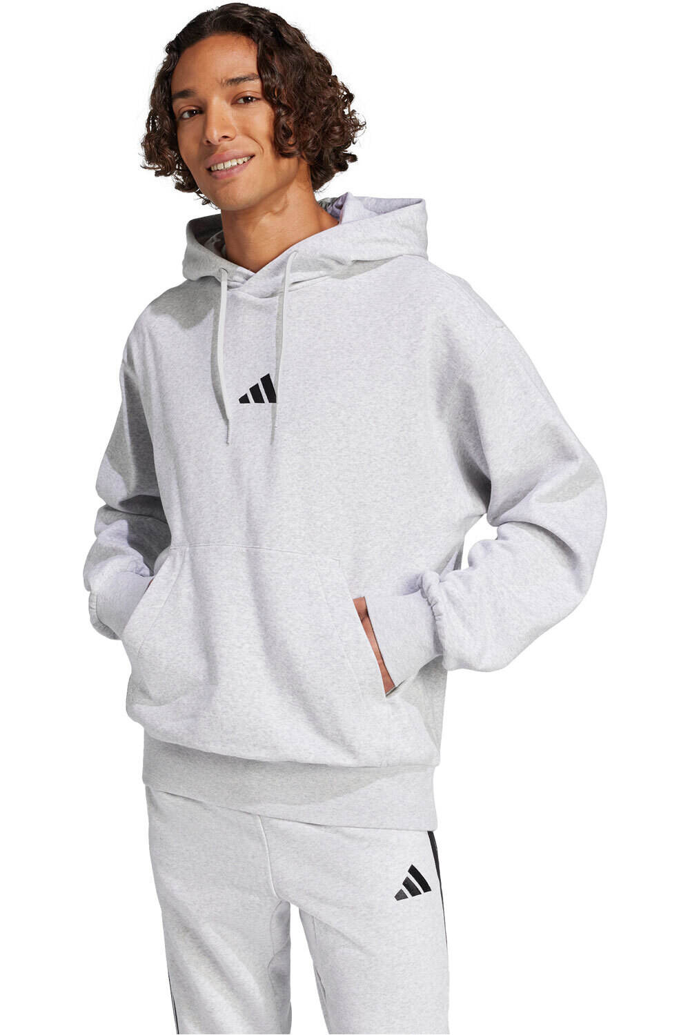 adidas sudadera hombre M FEELCOZY HD vista frontal