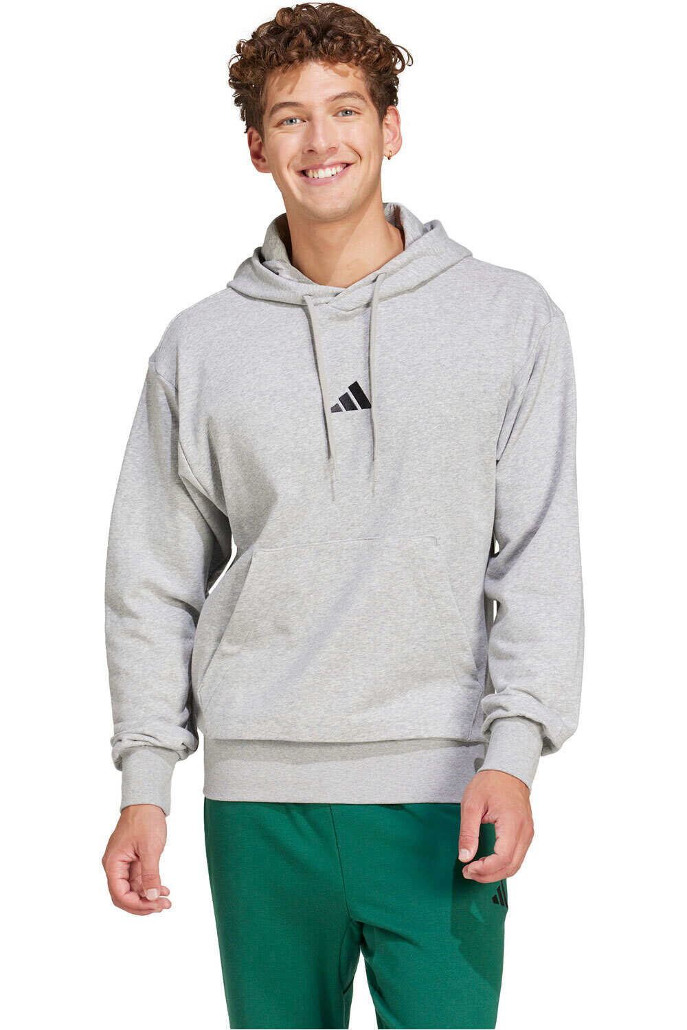 adidas sudadera hombre M FEELCOZY HD vista frontal