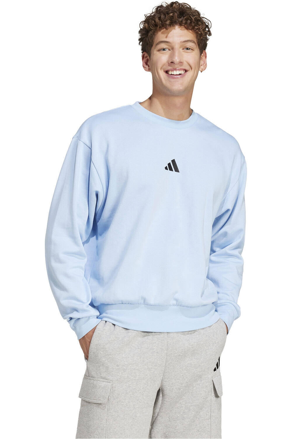 adidas sudadera hombre M FEELCOZY SWT vista detalle