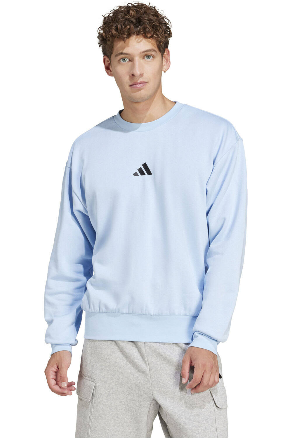 adidas sudadera hombre M FEELCOZY SWT vista frontal