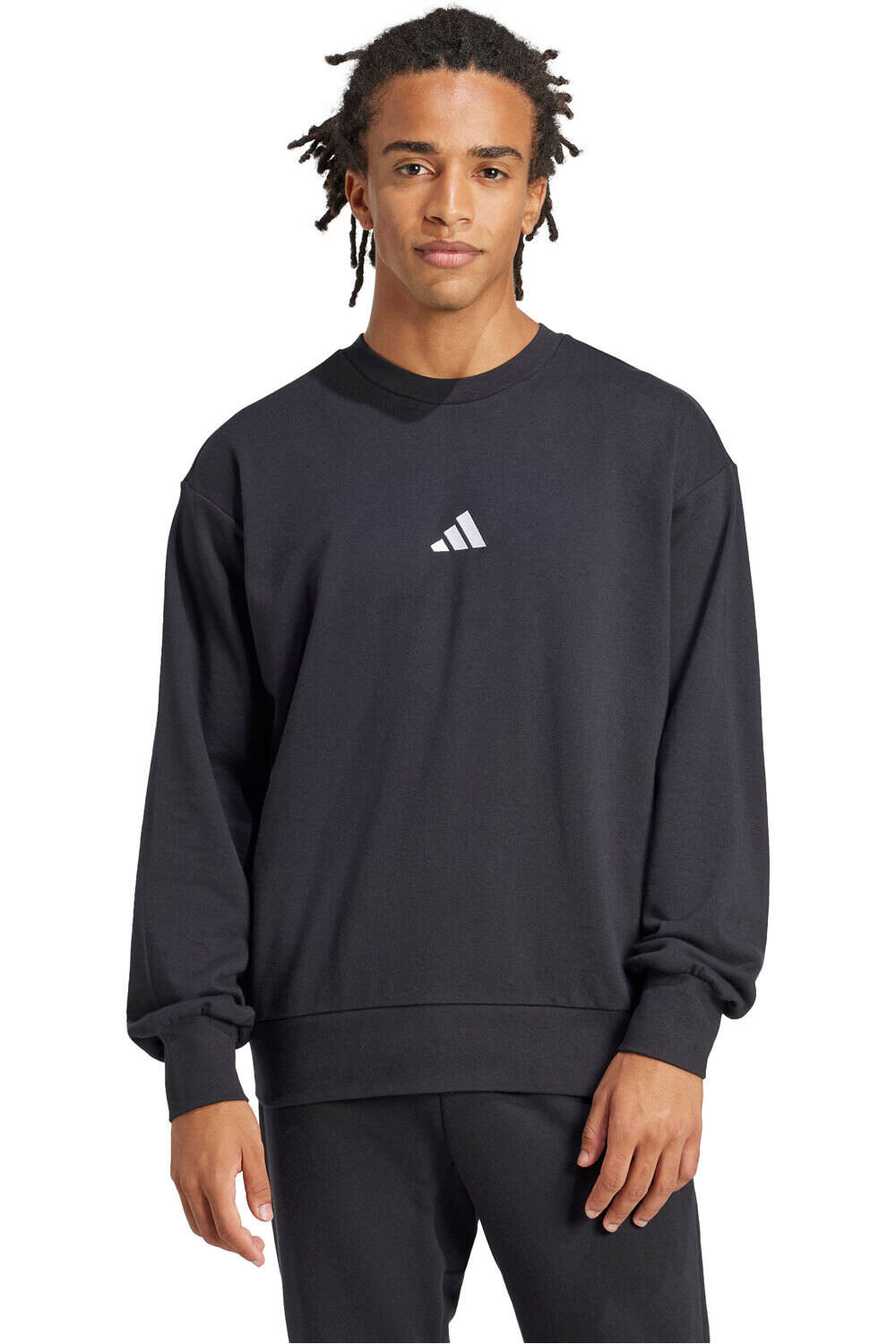 adidas sudadera hombre M FEELCOZY SWT vista frontal