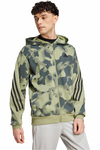 adidas sudadera hombre M FI 3S FZ AOP vista detalle