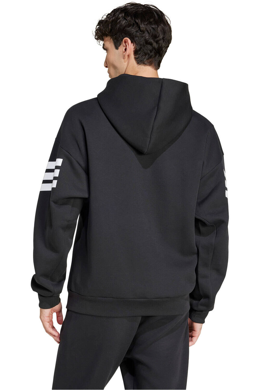 adidas sudadera hombre M FI 3S FZ vista trasera