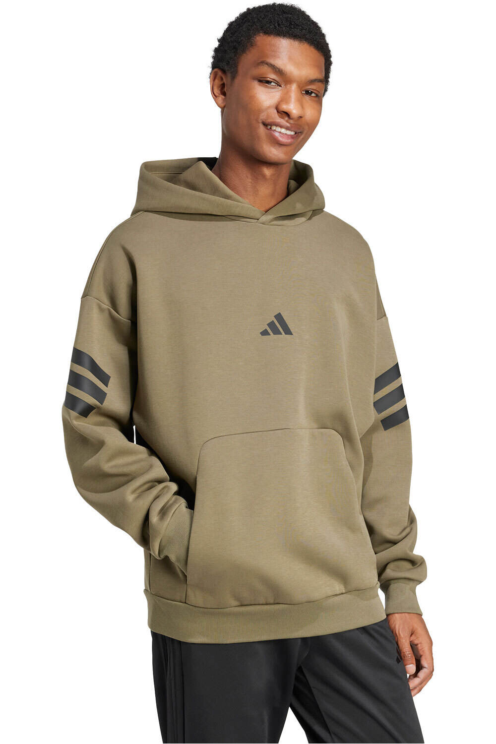 adidas sudadera hombre M FI 3S HD vista detalle