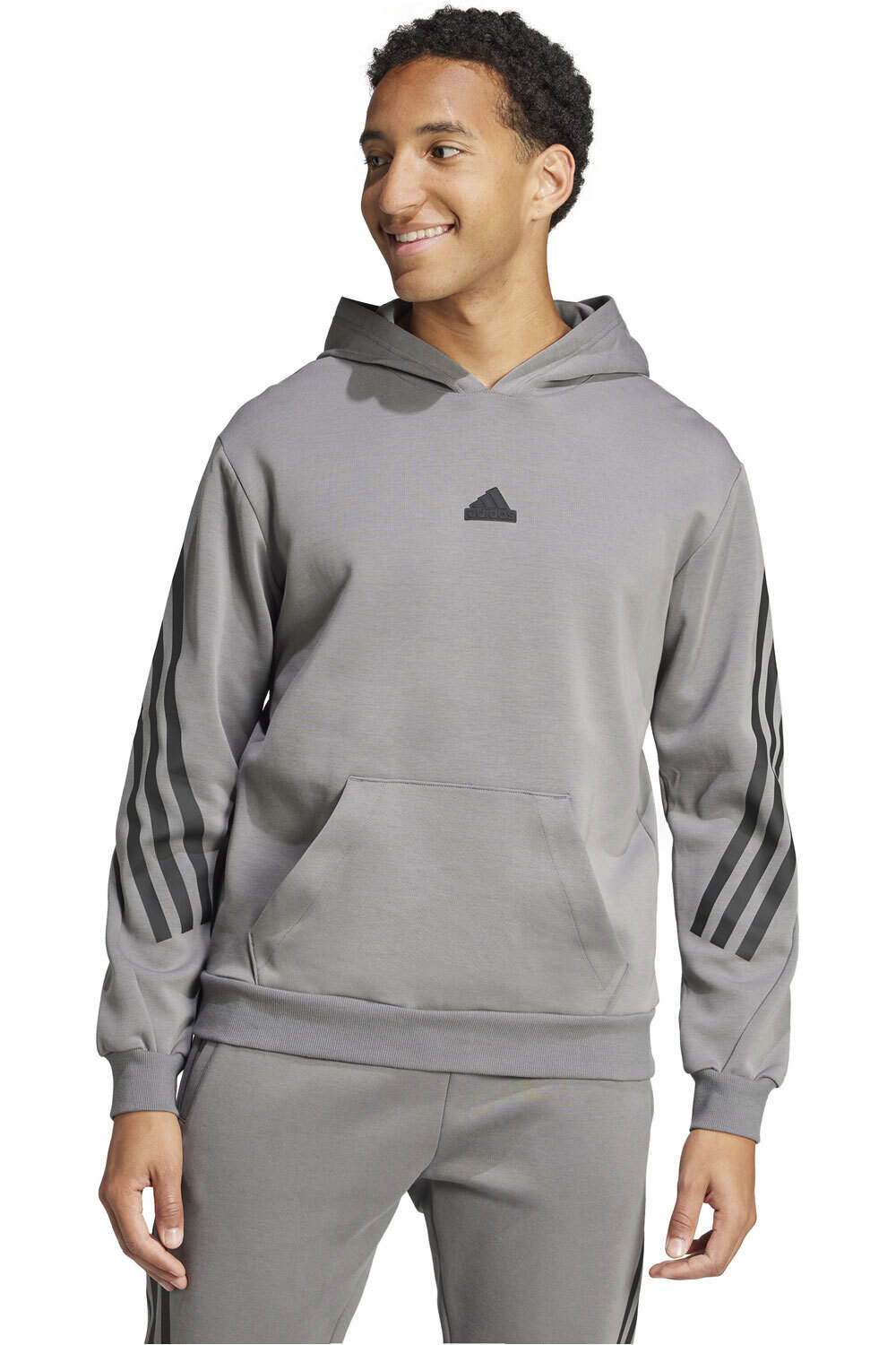 adidas sudadera hombre M FI 3S HD vista frontal