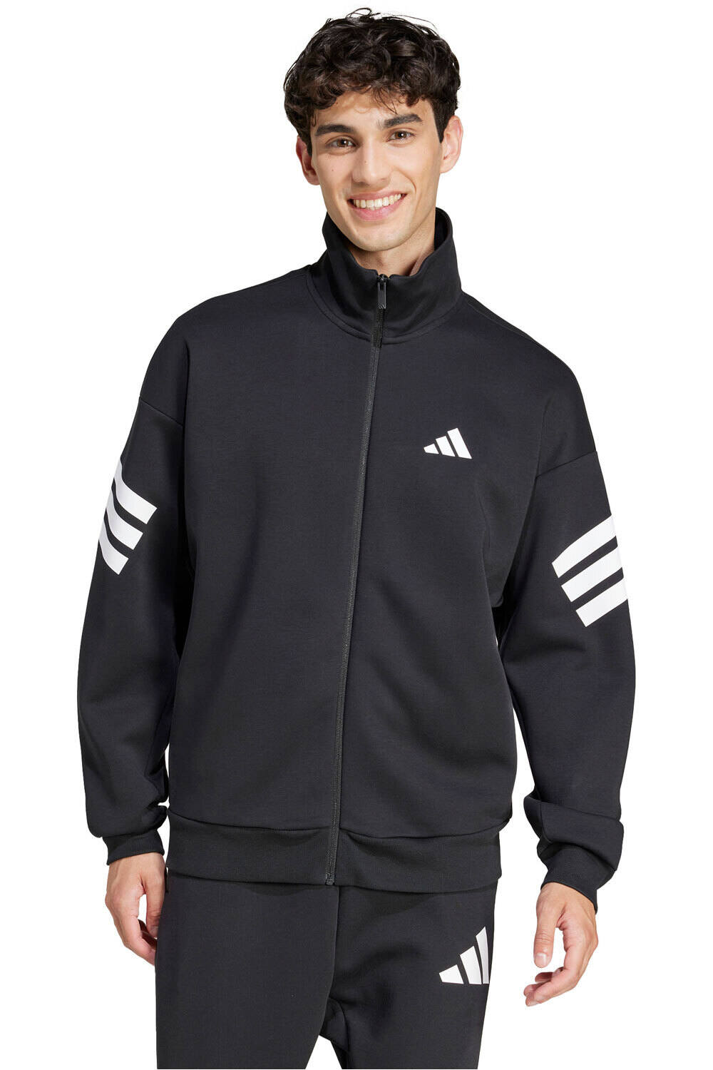 adidas sudadera hombre M FI 3S TT vista frontal