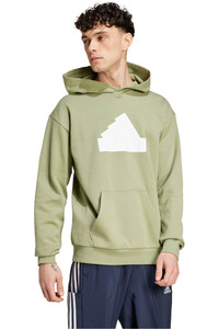 adidas sudadera hombre M FI BOS HD vista detalle