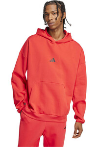 adidas sudadera hombre M FI SL HD vista frontal