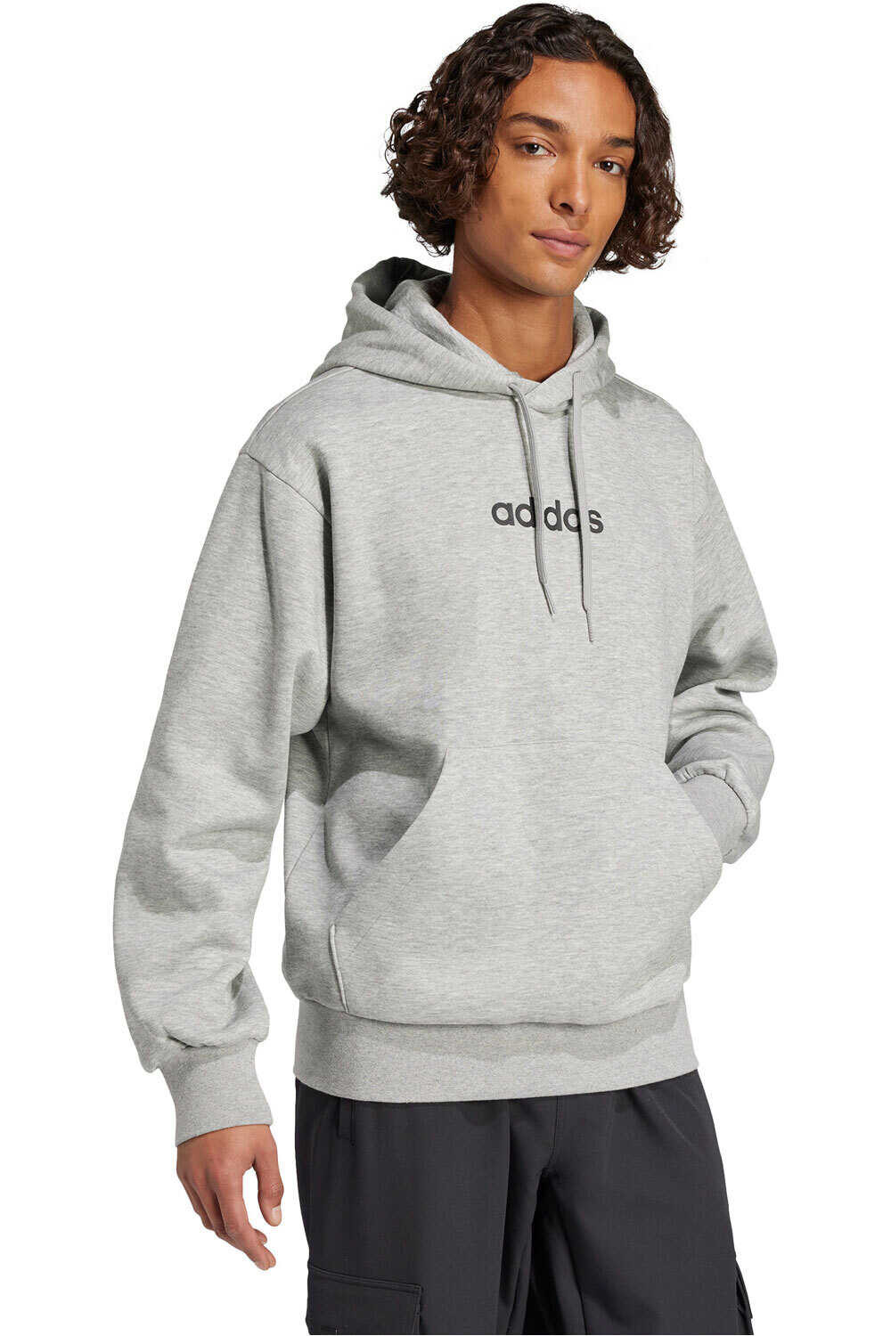 adidas sudadera hombre M LIN FL HD vista detalle