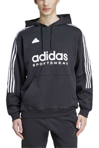 adidas sudadera hombre M TIRO FL HDY vista frontal