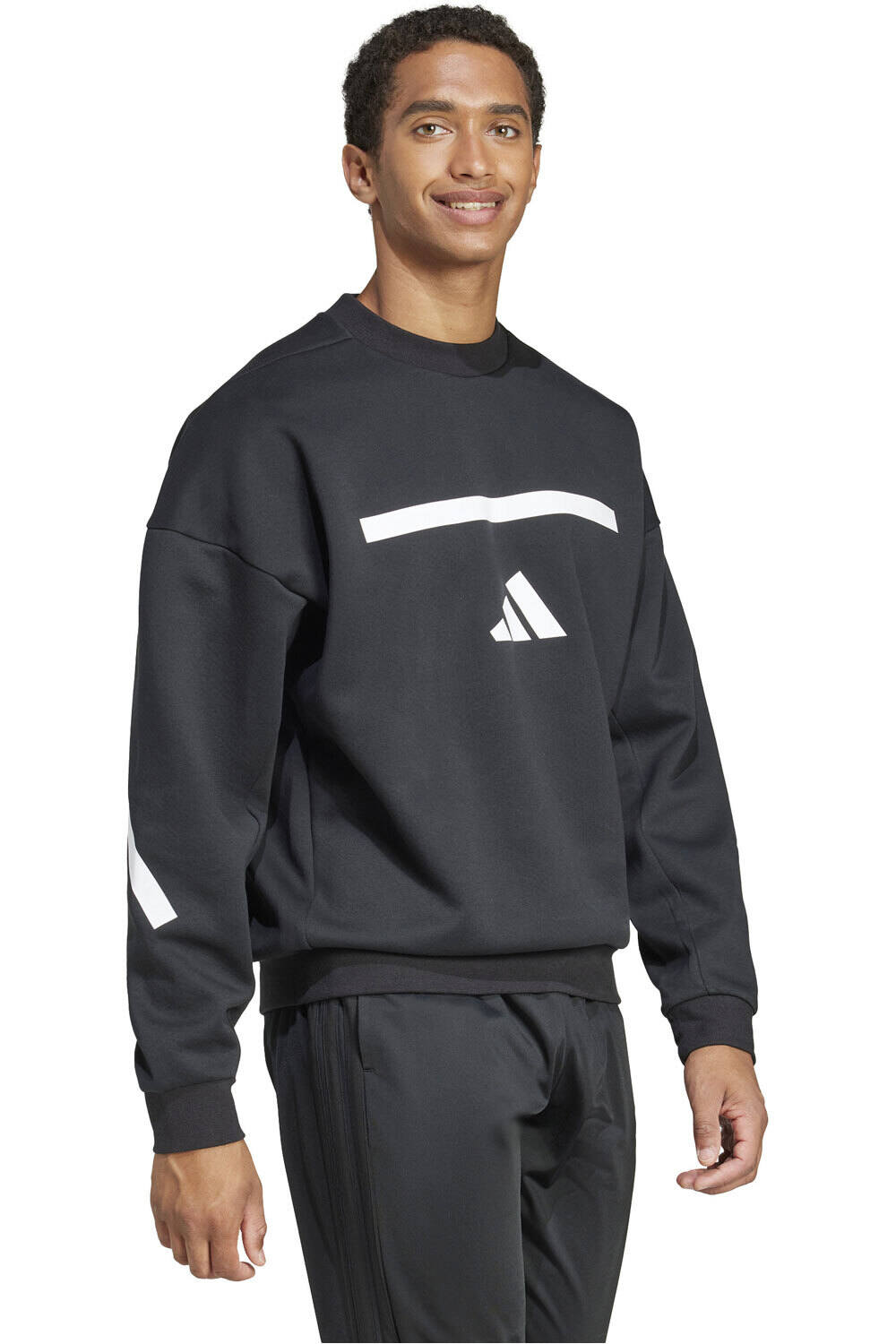 adidas sudadera hombre M Z.N.E. CRW vista detalle