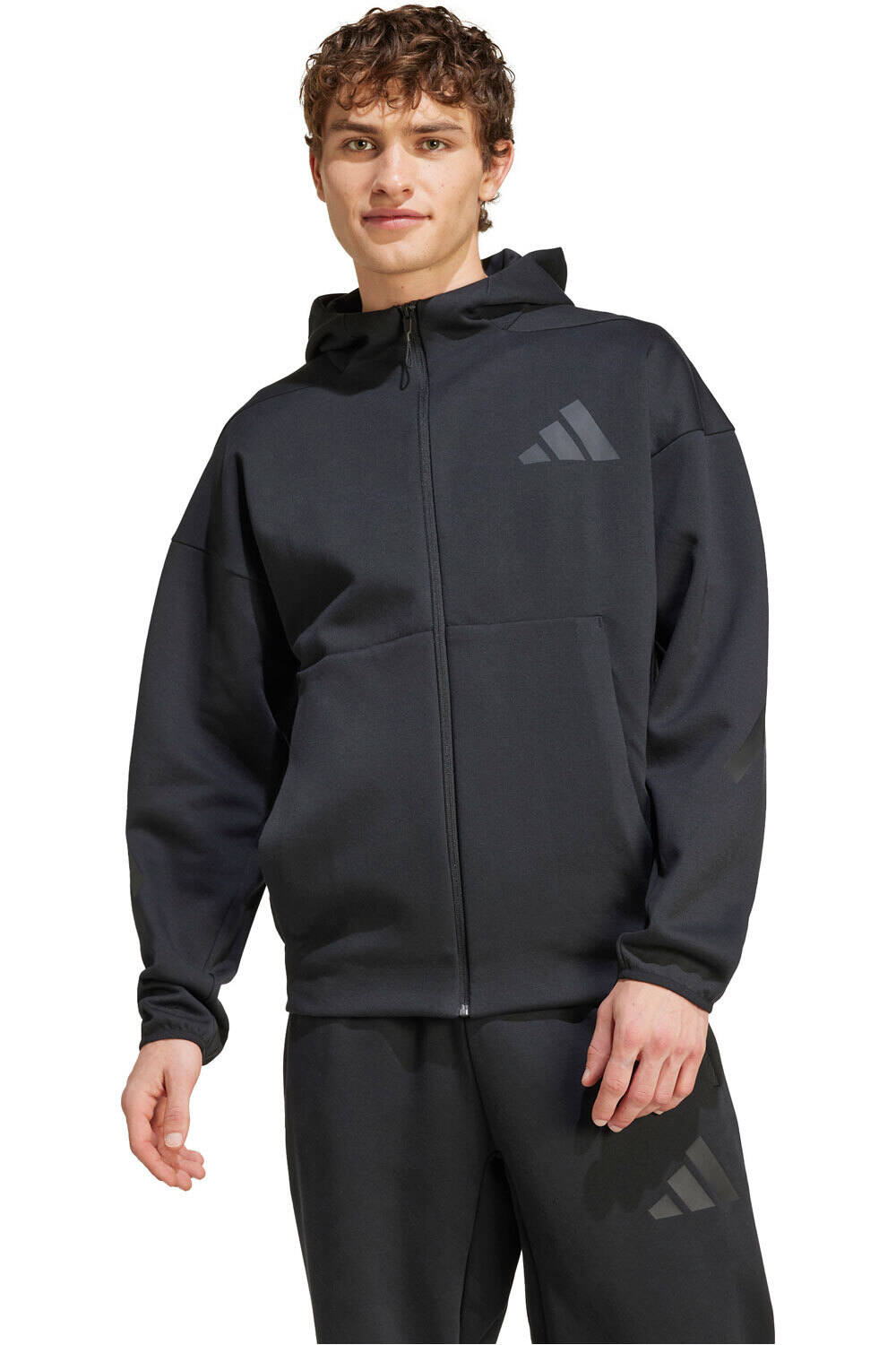 adidas sudadera hombre M Z.N.E. FZ vista frontal