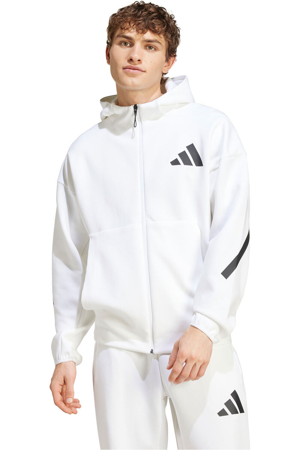 adidas sudadera hombre M Z.N.E. FZ vista frontal