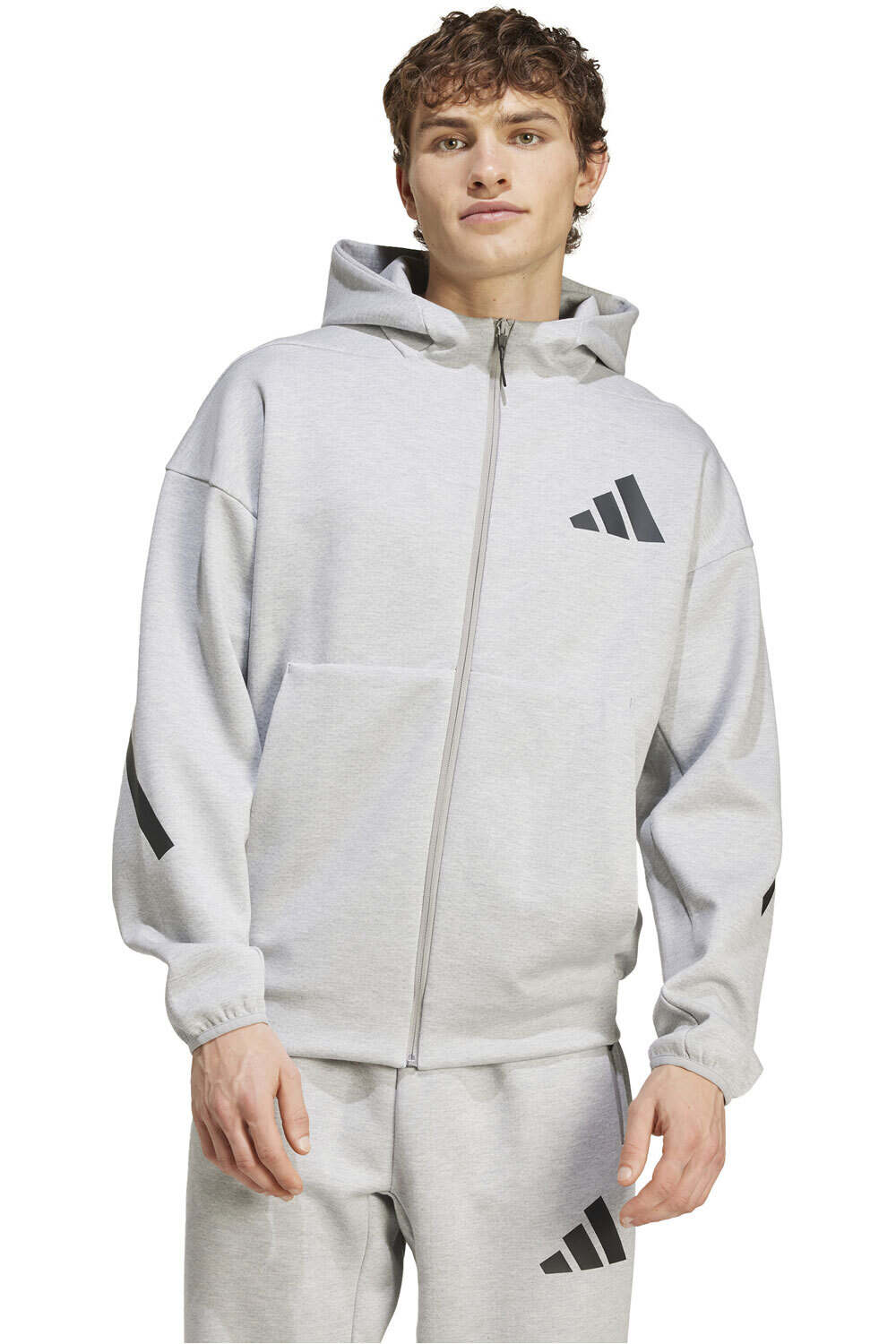 adidas sudadera hombre M Z.N.E. FZ vista frontal