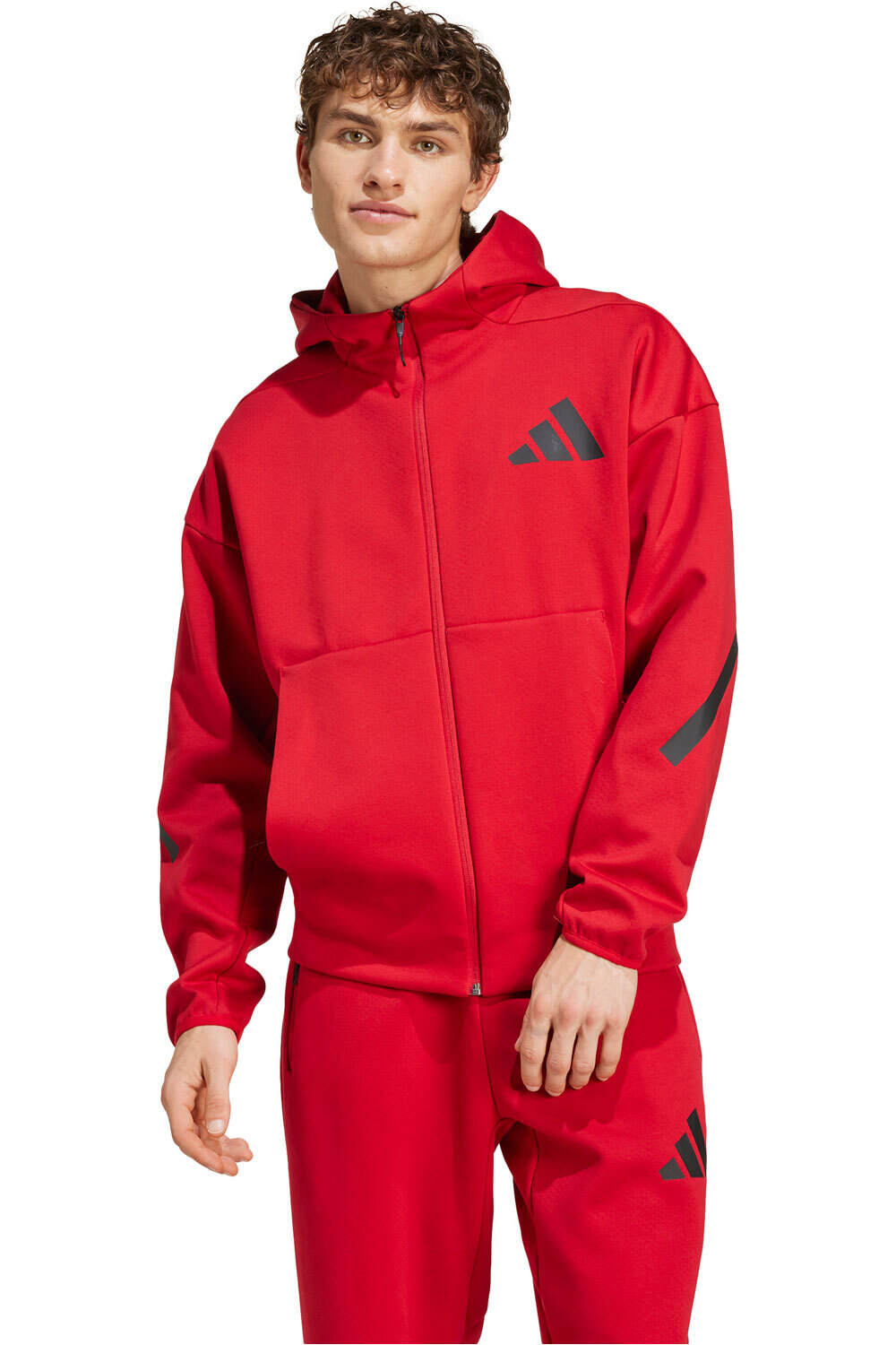 adidas sudadera hombre M Z.N.E. FZ vista frontal