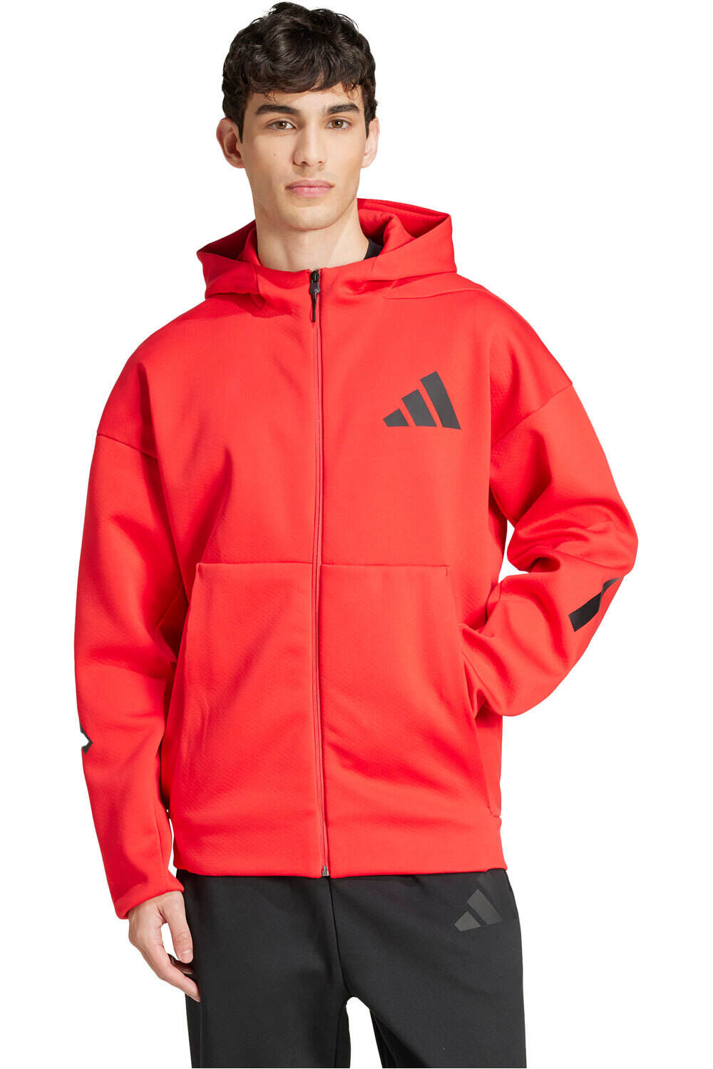 adidas sudadera hombre M Z.N.E. FZ vista frontal