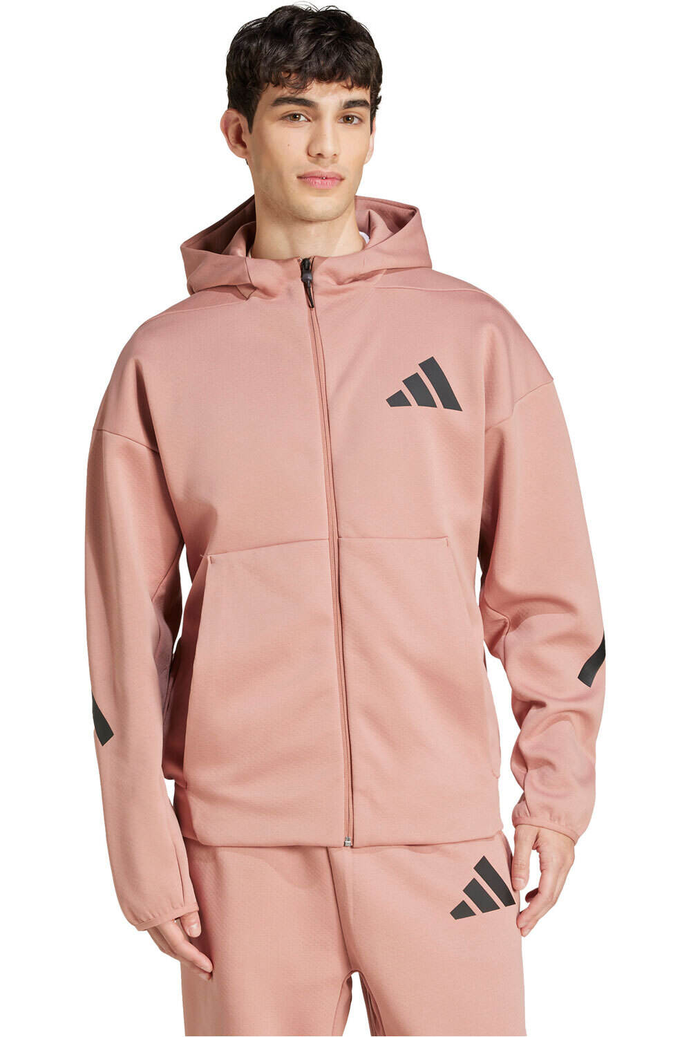 adidas sudadera hombre M Z.N.E. FZ vista frontal