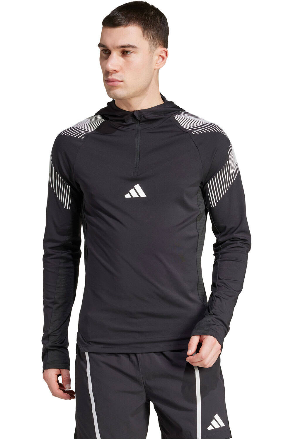 adidas sudadera hombre PS QUARTER ZIP vista frontal