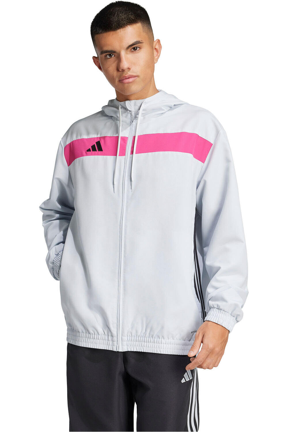 adidas sudadera hombre TIRO ES W HOOD vista frontal