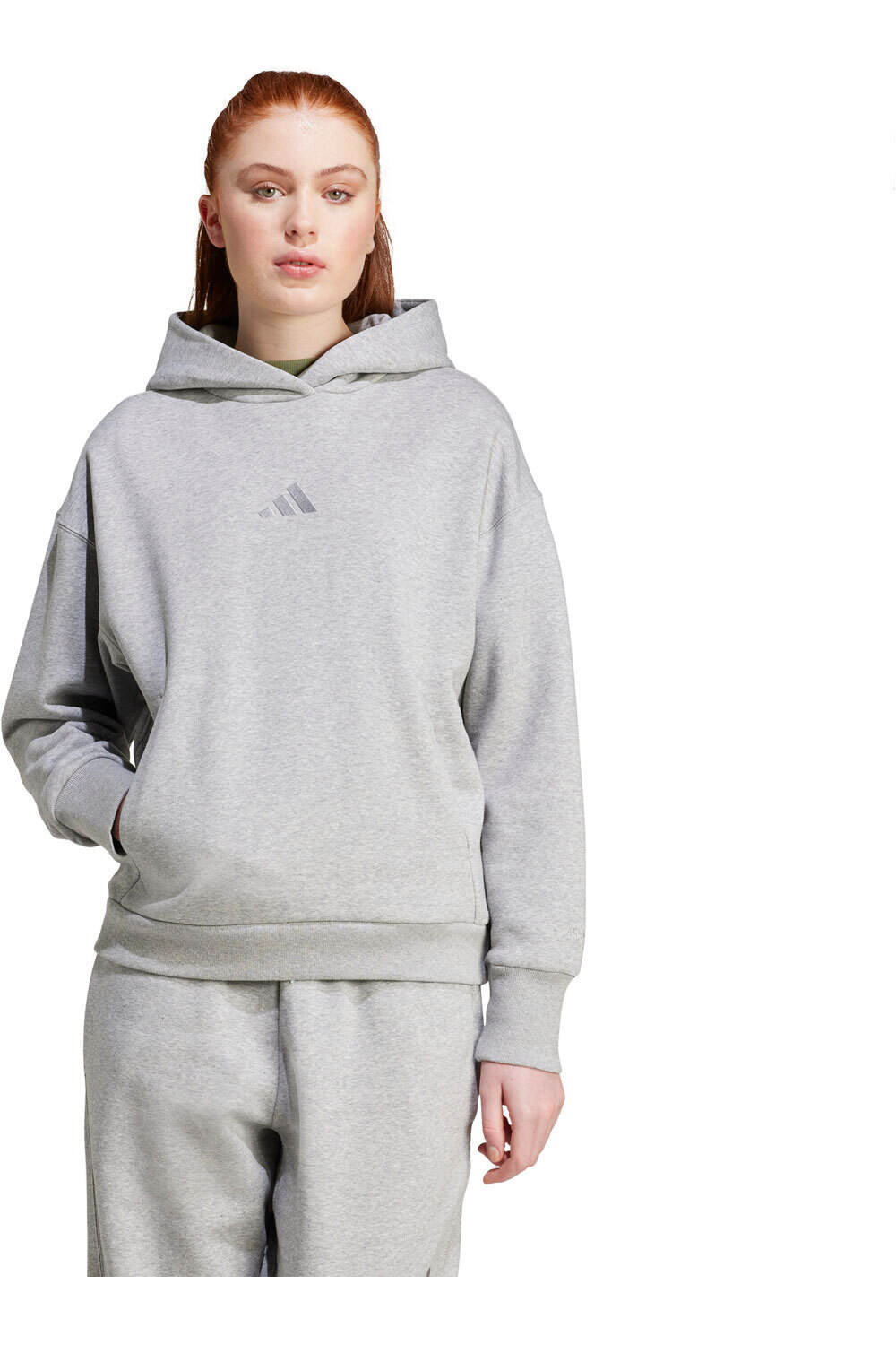 adidas sudadera mujer W ALL SZN BF HD vista frontal