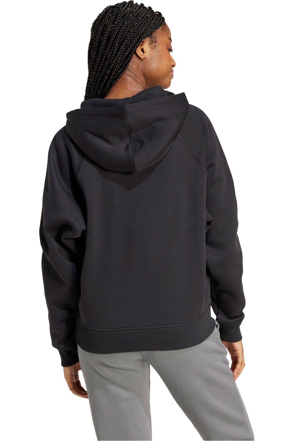 adidas sudadera mujer W BLUV Q3 FL HD vista trasera