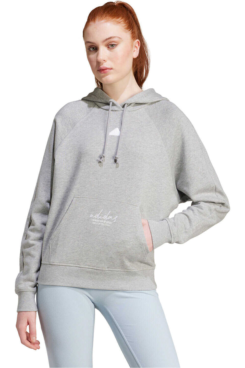 adidas sudadera mujer W BLUV Q3 FT HD vista frontal